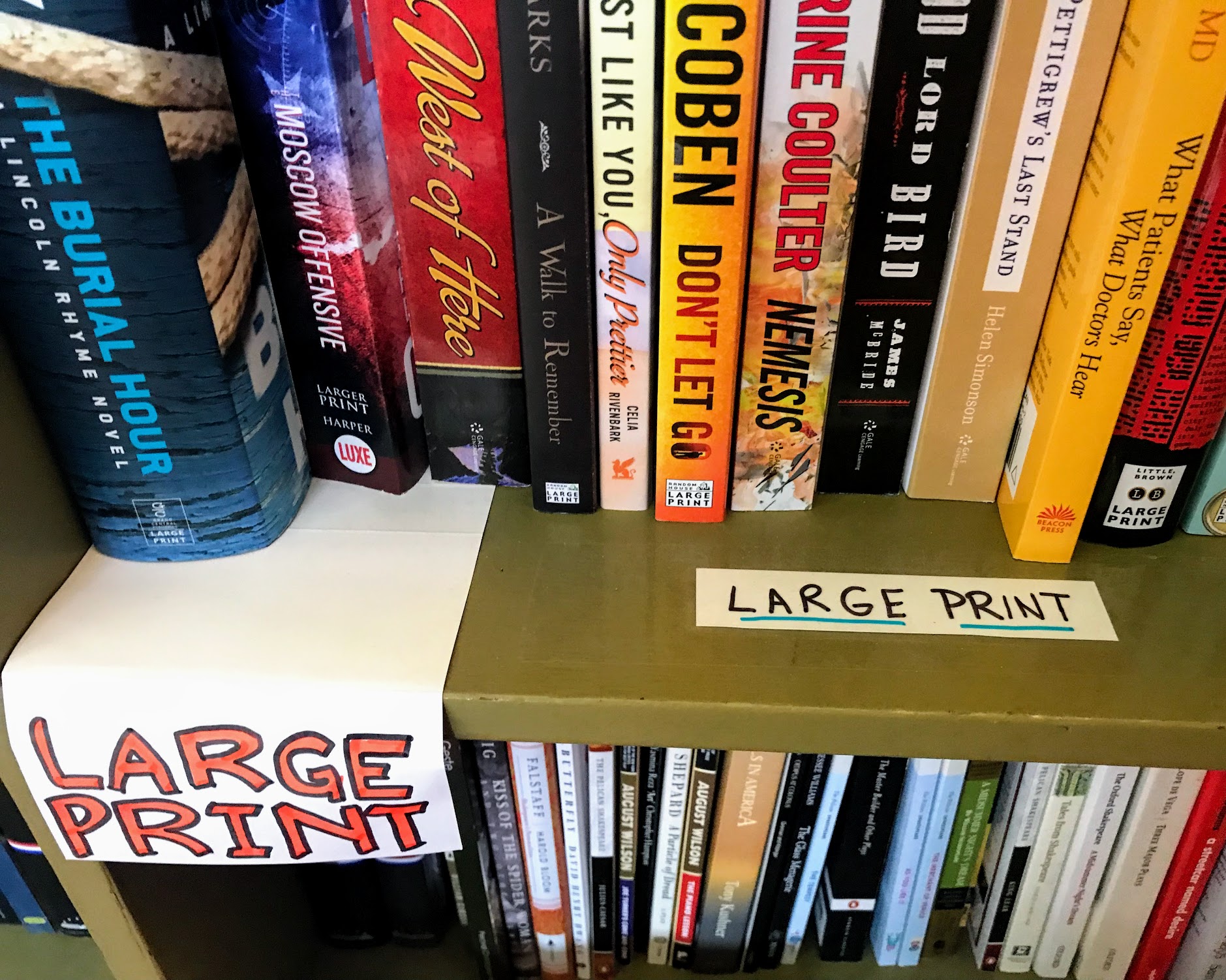 What Is Large Print Paperback